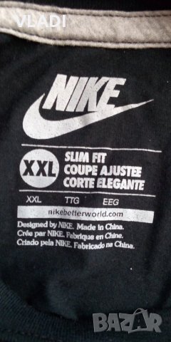 Тениска Nike черна, снимка 4 - Тениски - 39590033