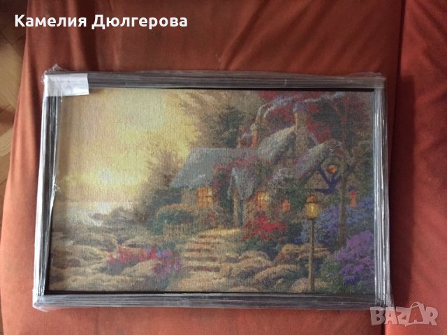 Гоблен “Крайбрежно кътче”, снимка 4 - Гоблени - 31348415