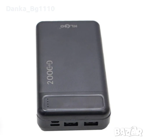Преносима батерия - KLGO 20000mAh - Power Bank KP-21, снимка 3 - Външни батерии - 48436656