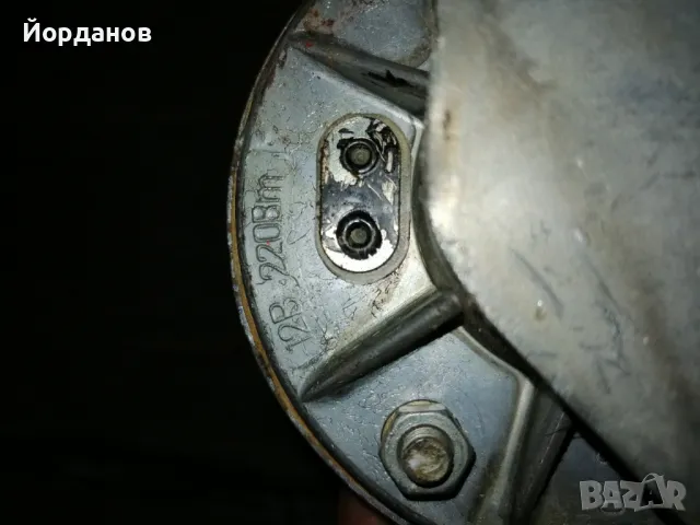 Ел. Двигател 12 волта ,220вата,руски , снимка 4 - Селскостопанска техника - 47901901