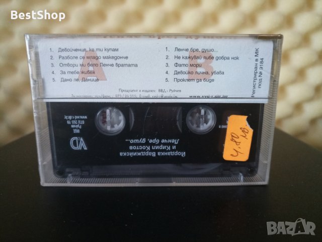 Йорданка Варджийска и Кирил Костов - Ленче бре , душо ..., снимка 2 - Аудио касети - 30295669