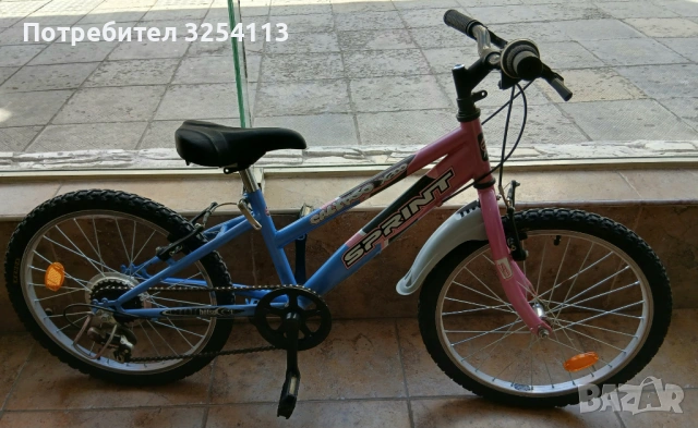 Детски велосипед SPRINT 20 " със скорости, снимка 6 - Велосипеди - 53883822