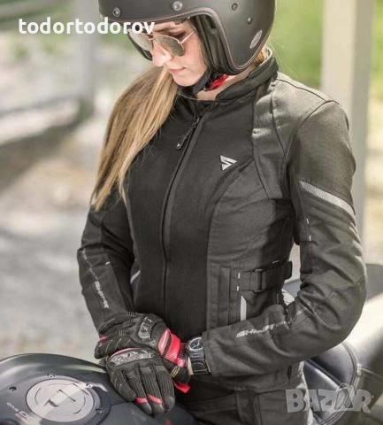 Дамско мото яке SHIMA JET LADY BLACK протектори ,вентилация,подплата,4 сезона 199.90€, снимка 4 - Аксесоари и консумативи - 54230456