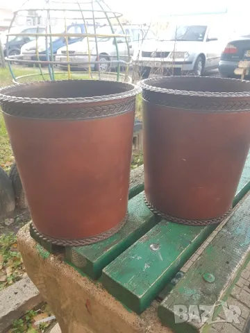 Декоративни кашпи делви , снимка 2 - Декорация за дома - 42666971