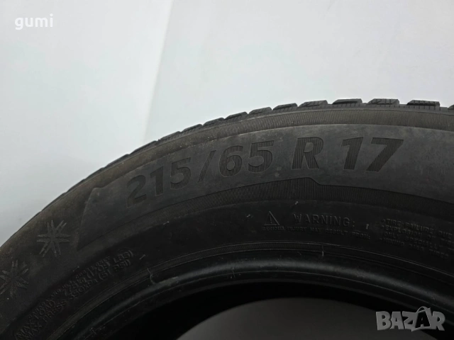 6бр зимни гуми 215/65/17 MICHELIN L05322 , снимка 6 - Гуми и джанти - 54012301