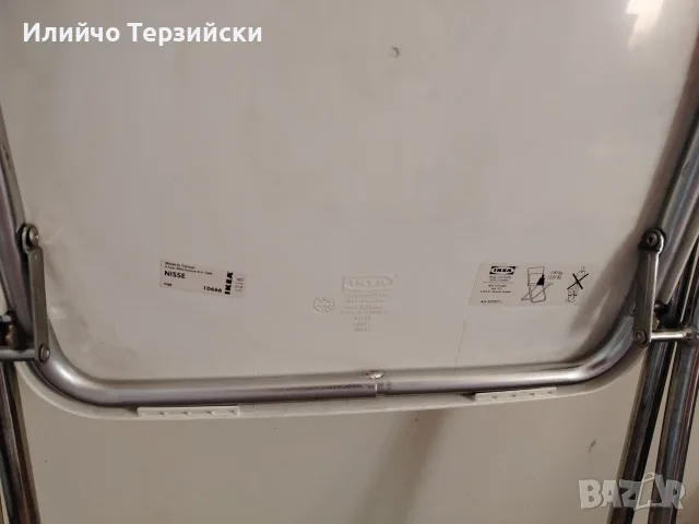 Сгъваем стол подходящ за балкон , баня, двор, снимка 4 - Столове - 56128027