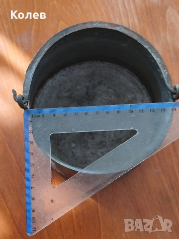 Старо менче, бакърче, снимка 5 - Антикварни и старинни предмети - 54337879