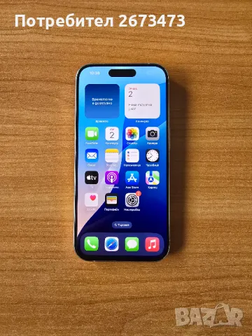 Продавам Iphone 15 Pro 256 GB, Е-сим, снимка 1