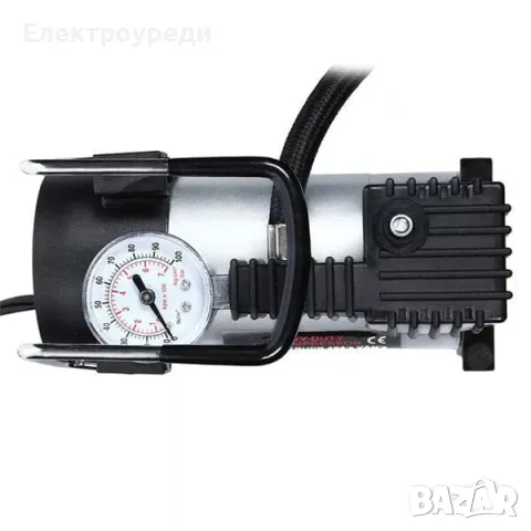 Универсален Компресор За Гуми WerkBull 12V с 3 Вида Накрайника, снимка 4 - Компресори - 49129140