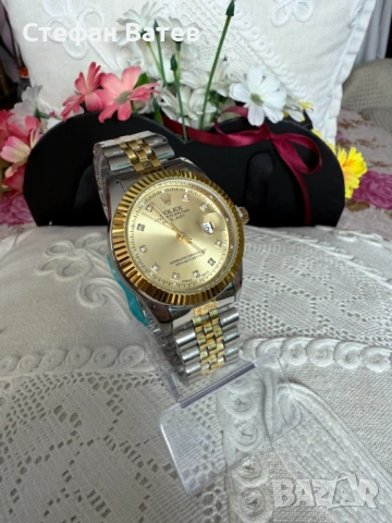 Часовници Rolex с кварцов механизъм, снимка 9 - Мъжки - 53170621