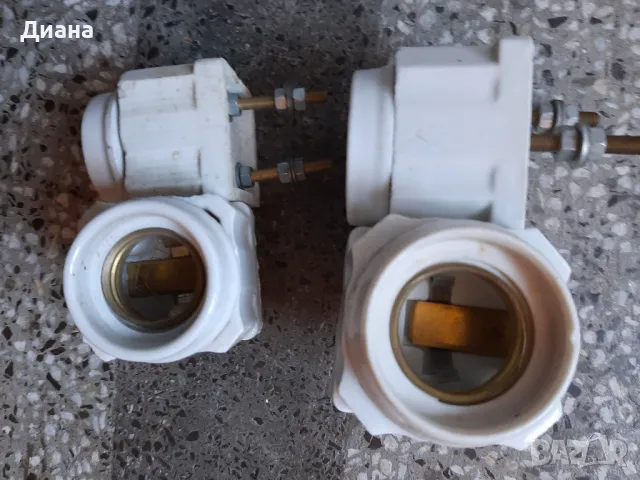 Панцер. Основи за предпазители (бушони) 25А и 63А - черни и бели, снимка 6 - Други - 47897502