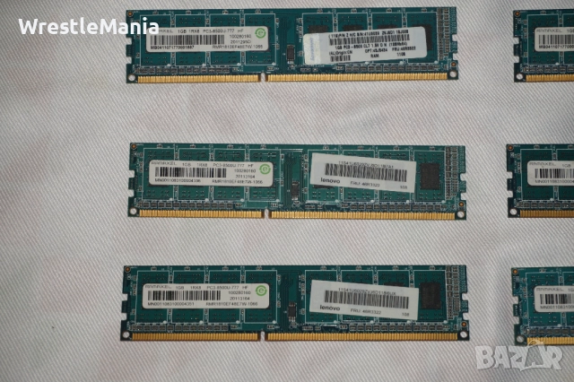 28 броя RAM ПАМЕТ DDR2 512MB/DDR3 2GB/1GB Тествана и Работеща за Настолен Компютър, снимка 5 - RAM памет - 51956370