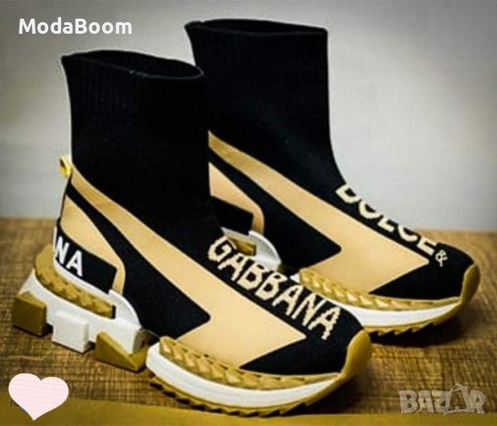 Дамски обувки тип чорап Dolce & Gabbana 