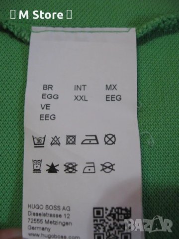 Hugo Boss Green polo t shirt ХХL мъжка тениска, снимка 6 - Тениски - 51331388