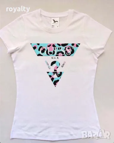 Guess дамски тениски Различни цветове , снимка 2 - Тениски - 49455645