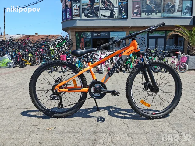 Промо велосипед 24" Passati NINJA оранжев, снимка 12 - Велосипеди - 56254142