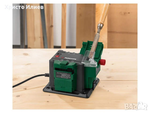 Станция за заточване с диамантен диск Парксайд /Parkside, снимка 5 - Диамантени и режещи инструменти - 50679802