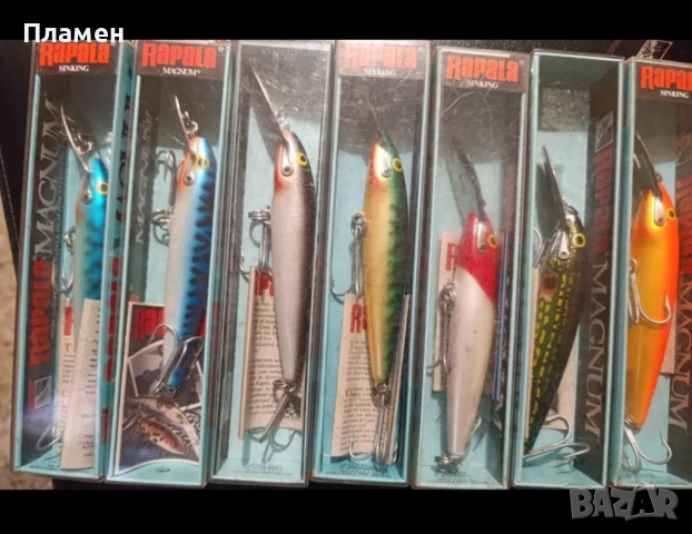 Воблер Rapala Countdown Magnum Finland/Ireland/Estonia 7/9/11/18 сом тролинг щука, снимка 5 - Стръв и захранки - 52901392