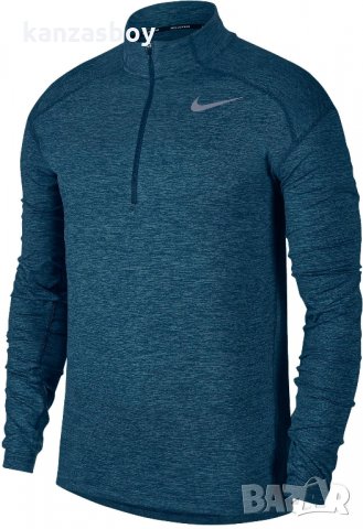 Nike Running Dry element half zip - страхотна мъжка блуза КАТО НОВА, снимка 5 - Спортни дрехи, екипи - 31320556