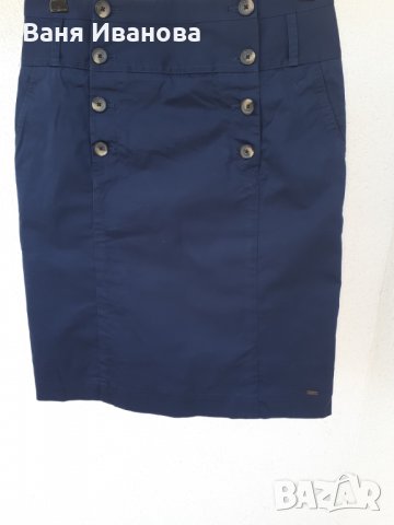 Тъмно синя спортна пола на Tommy Hilfiger, снимка 6 - Поли - 29720275