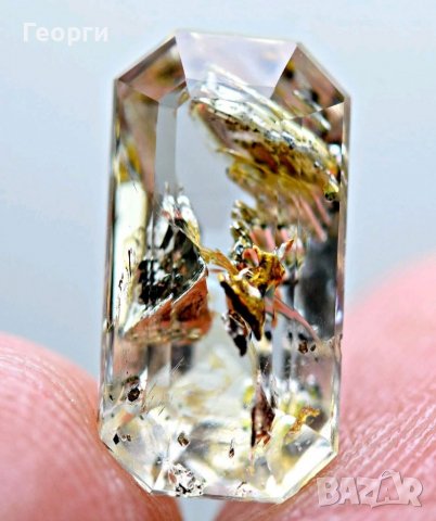 Уникален ултра рядък  петролен кварц диамант, снимка 4 - Други - 37715140