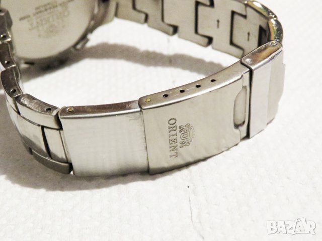 ⌚Оригинален мъжки часовник  Orient модел 2000 г.- за истинските ценители на часовн, снимка 4 - Мъжки - 31400449
