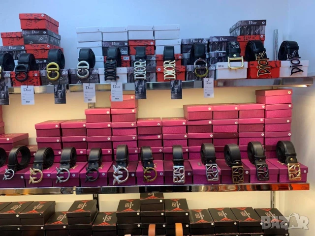 колани от естествена кожа в кутия Dolce&Gabbana louis vuitton guess gucci 