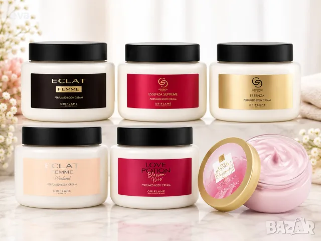 Ароматен крем за тяло Giordani Gold Essenza,Eclat Femme, Love Potion Sensual Ruby, TTA Love Quartz