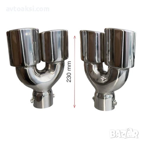 Накрайник ауспух 2бр к-т L+R-3021, снимка 3 - Аксесоари и консумативи - 50972846