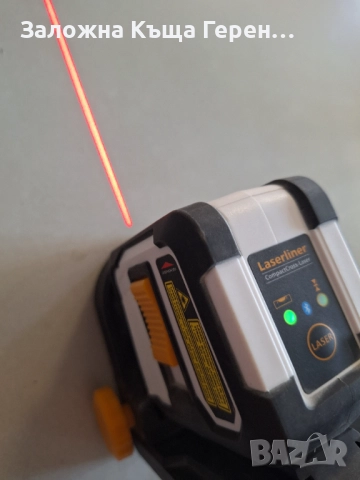 Лазерен Нивелир - Laserline CompactCross-Laser, снимка 5 - Измервателни инструменти - 52072707
