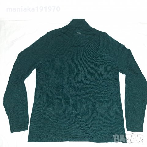 J.Lindeberg Golf Max Zip Neck Sweater (L) мъжка  блуза мерино 100% Merino Wool , снимка 2 - Пуловери - 38089613