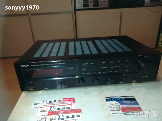DENON DRA-435R JAPAN RECEIVER-ВНОС SWISS 2810241500, снимка 2 - Ресийвъри, усилватели, смесителни пултове - 47747588