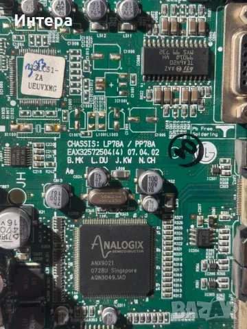 T-con 6870C-0119A за LG L40F97QV3, снимка 4 - Части и Платки - 48463717