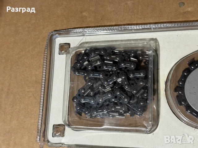 Комплект Шина + Верига за резачка за дърва, снимка 4 - Градинска техника - 52902162