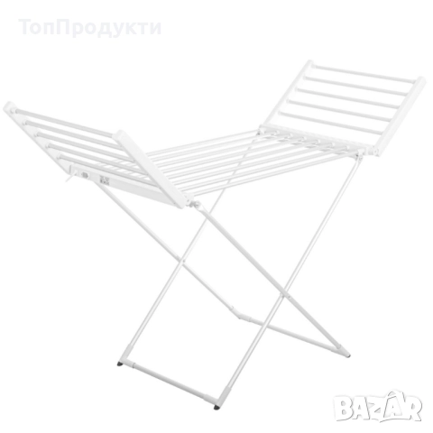 Електрическа сгъваема сушилня за дрехи с отопляеми пръчки SmartDry Fold 220, снимка 2 - Сушилници - 52944526
