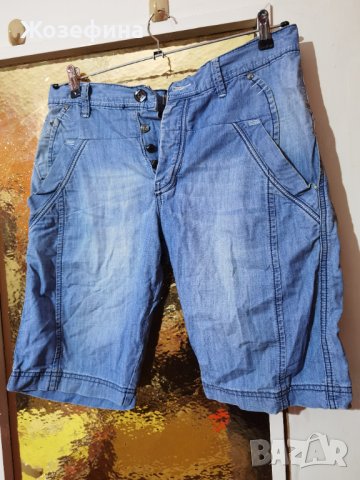 Мъжки къси дънкени панталони Justing . Los Andeles, снимка 1 - Къси панталони - 40871624