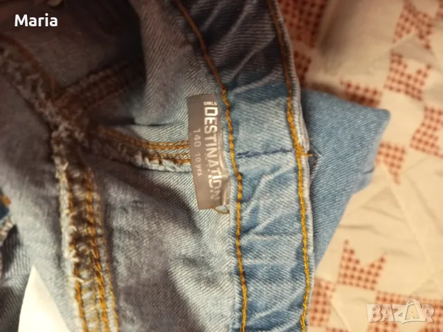 Дънки накъсани , снимка 2 - Детски панталони и дънки - 48105337