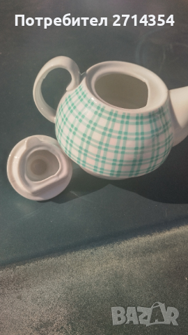 Порцеланово чайниче, снимка 3 - Сервизи - 44610617