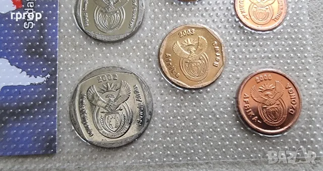 ЮАР
.Южна Африка.
Сет от 9 монети.
2000 - 2007 година.
UNC., снимка 11 - Нумизматика и бонистика - 49570687