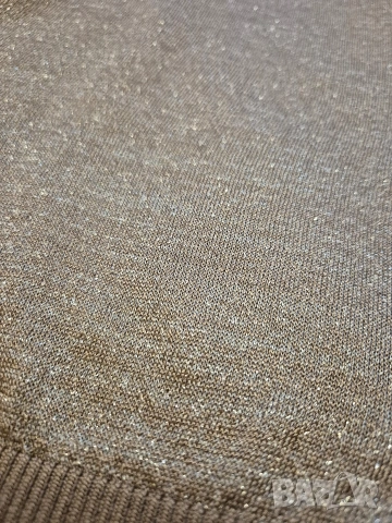 Златиста блуза Mango Манго размер М, снимка 2 - Блузи с дълъг ръкав и пуловери - 54089777