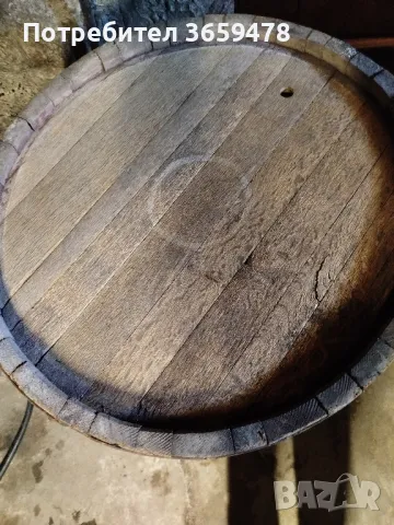 Дървено буре 500 литра, снимка 7 - Градински мебели, декорация  - 47524893