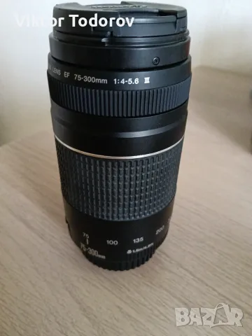 Canon EF 75–300mm f/4–5.6 III – отлично състояние