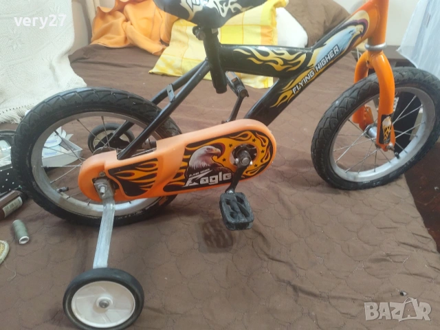 детско колело с помощни гуми , снимка 2 - Велосипеди - 53760946