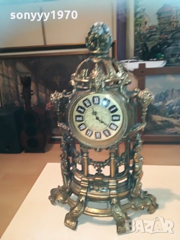 антика-часовник-40х26х9см-ретро колекция-внос швеицария, снимка 15 - Колекции - 30067870