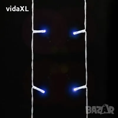 vidaXL Коледни лампички за елха 320 LED сини 375 см(SKU:356925), снимка 3 - Други - 49323888