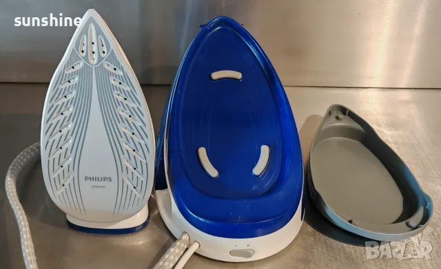 Паров генератор Philips SpeedCare GC6615, Керамична плоча, 2400W, 1.2л, 4.2 бара, Парна Ютия Систем, снимка 4 - Ютии - 56016518