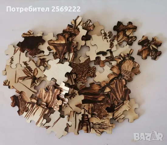 Продавам дървен пъзел, снимка 2 - Пъзели - 48041585