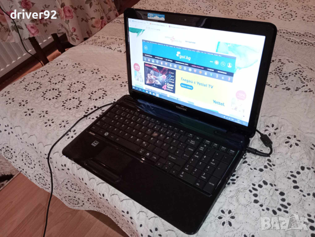 Toshiba L750D Четириядрен 15.6 инча 6 гб рам 500 гб хард с уиндоус 10, снимка 12 - Лаптопи за дома - 44707328