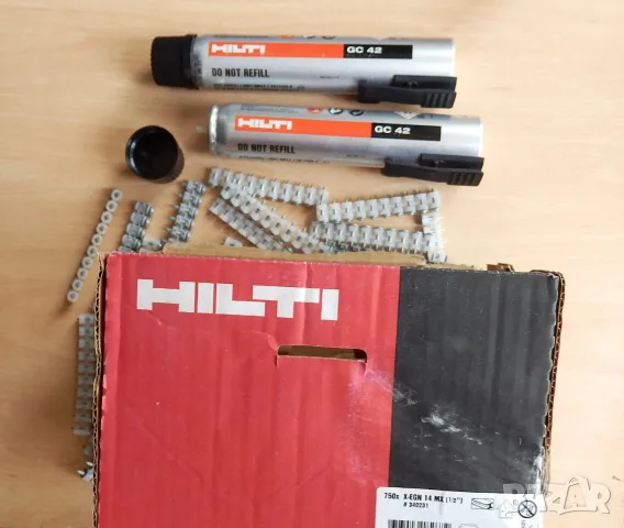 Газови флакони Hilti GC 42, снимка 2 - Други инструменти - 56056195