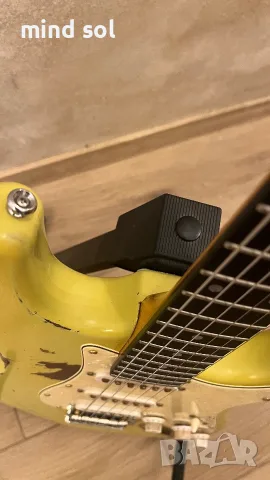 Custom Hendrix Strat-Style Relic електрическа китара – махагоново тяло, Wilkinson Tremolo, снимка 5 - Китари - 55976788